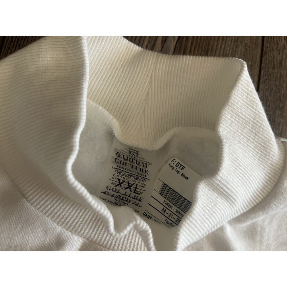 Dallas Cowboys Gameday Couture Mock neck Sweatshirt XXL - Picture 5 of 5
